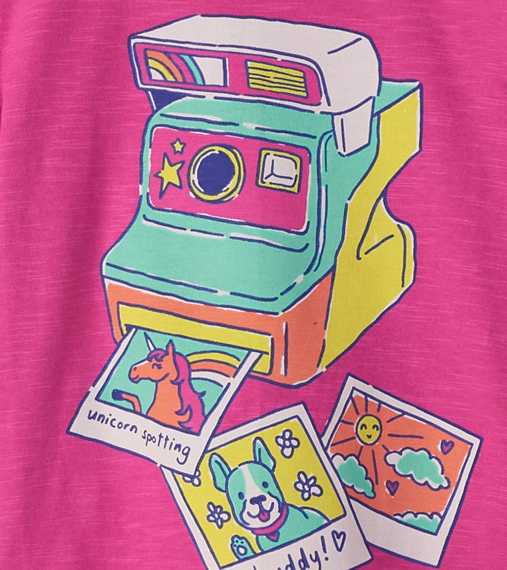 Hatley Tops | Girls Girls Flash Photo Graphic Tee