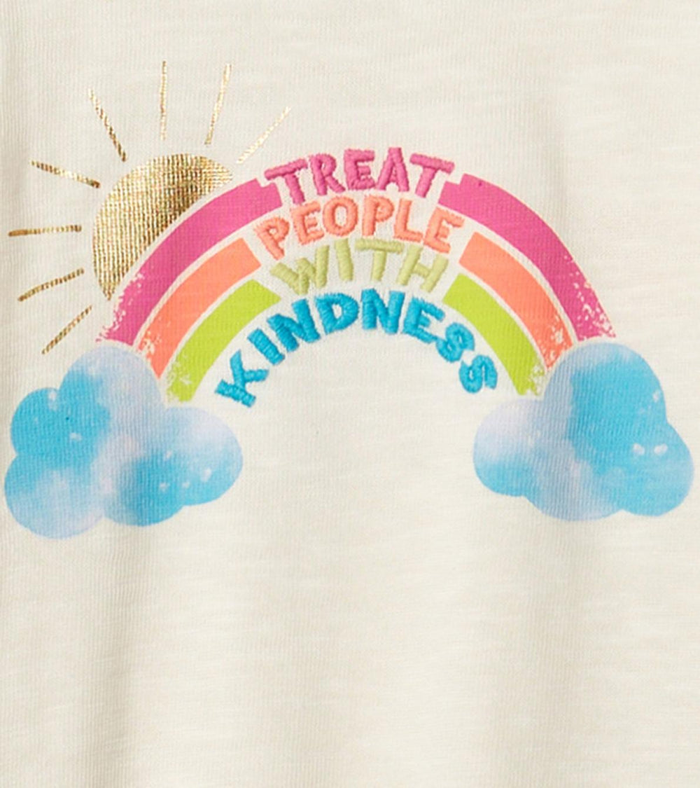 Hatley Tops | Girls Girls Kindness Long Sleeve T-Shirt