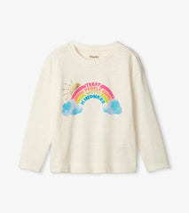 Hatley Tops | Girls Girls Kindness Long Sleeve T-Shirt