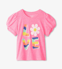 Hatley Tops | Girls Girls Love Twisted Sleeve Tee