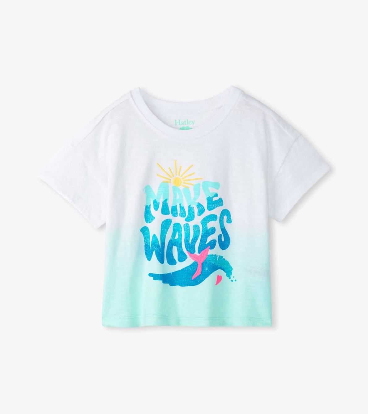 Hatley Tops | Girls Girls Making Waves Boxy T-Shirt