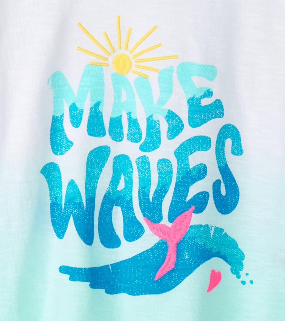 Hatley Tops | Girls Girls Making Waves Boxy T-Shirt