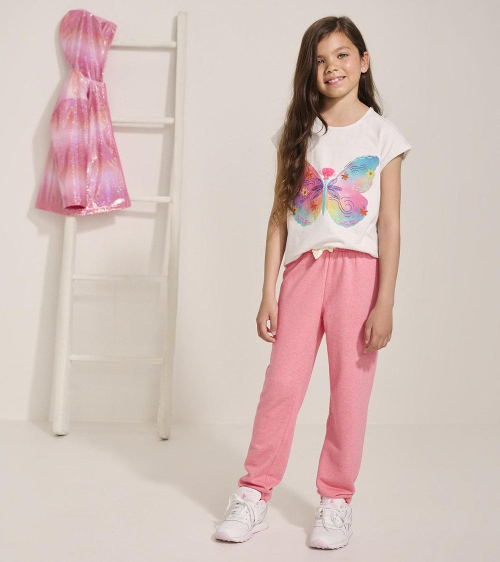 Hatley Tops | Girls Girls Painted Butterfly Relaxed T-Shirt