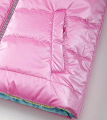 Hatley Tops | Girls Girls Rainbow Shine Reversible Quilted Vest