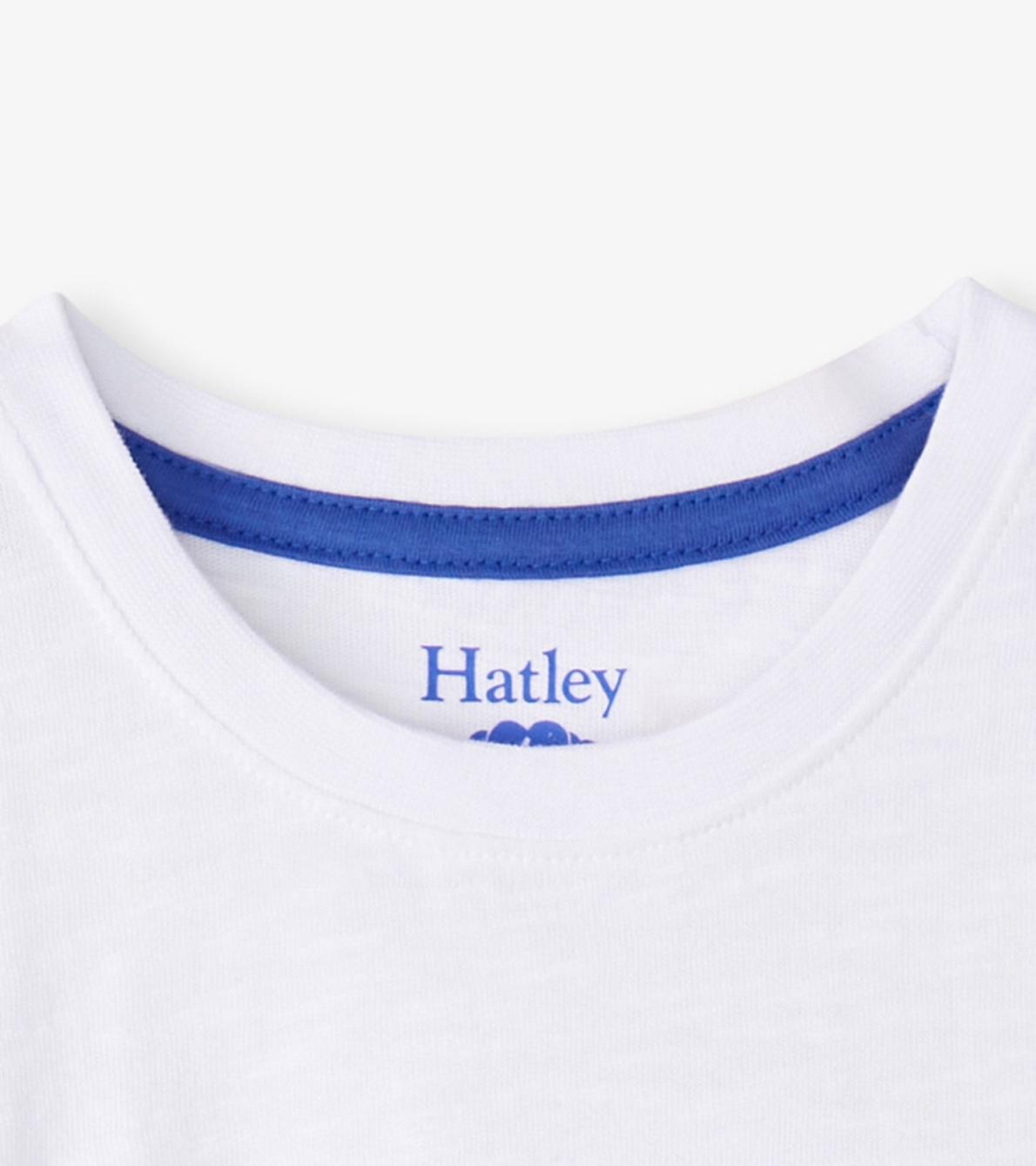 Hatley Tops | Girls Girls Roller Skates Graphic Tee