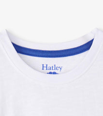 Hatley Tops | Girls Girls Roller Skates Graphic Tee