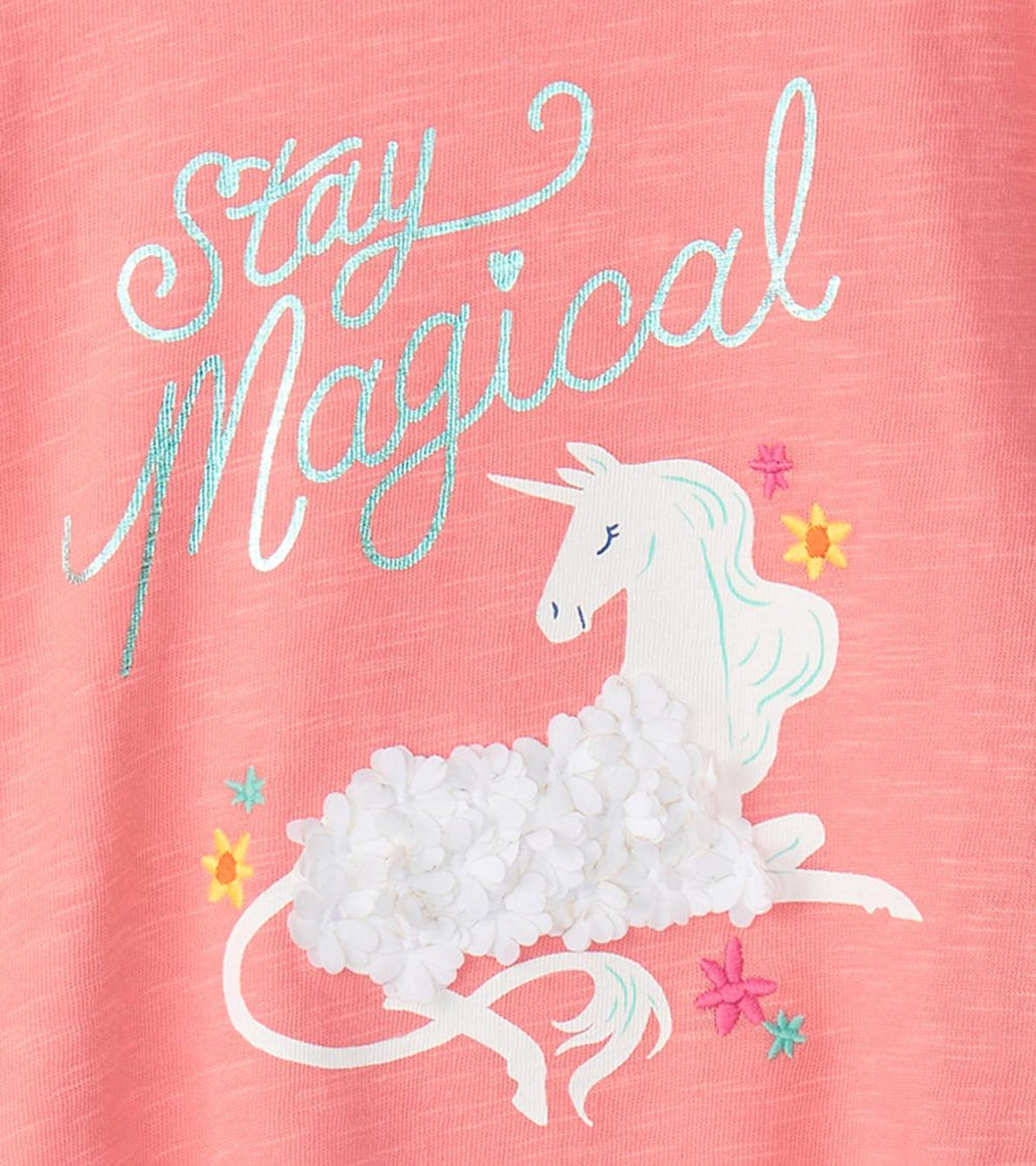 Hatley Tops | Girls Girls Stay Magical Boxy T-Shirt