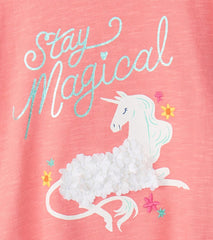 Hatley Tops | Girls Girls Stay Magical Boxy T-Shirt