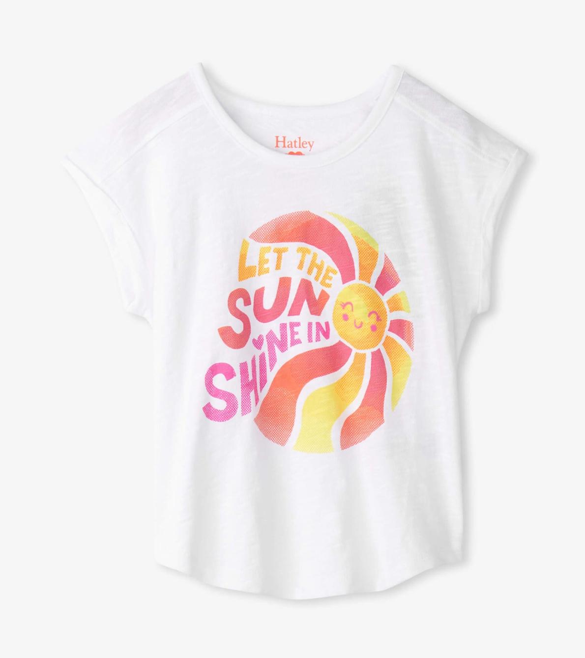 Hatley Tops | Girls Girls Sunshine Relaxed T-Shirt