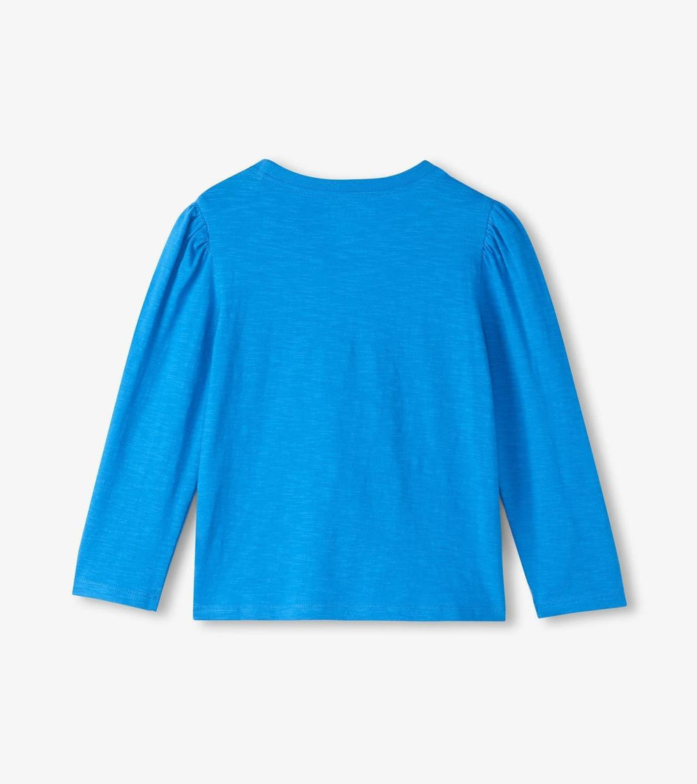 Hatley Tops | Girls Girls Super Star Guitar Long Sleeve Graphic Tee