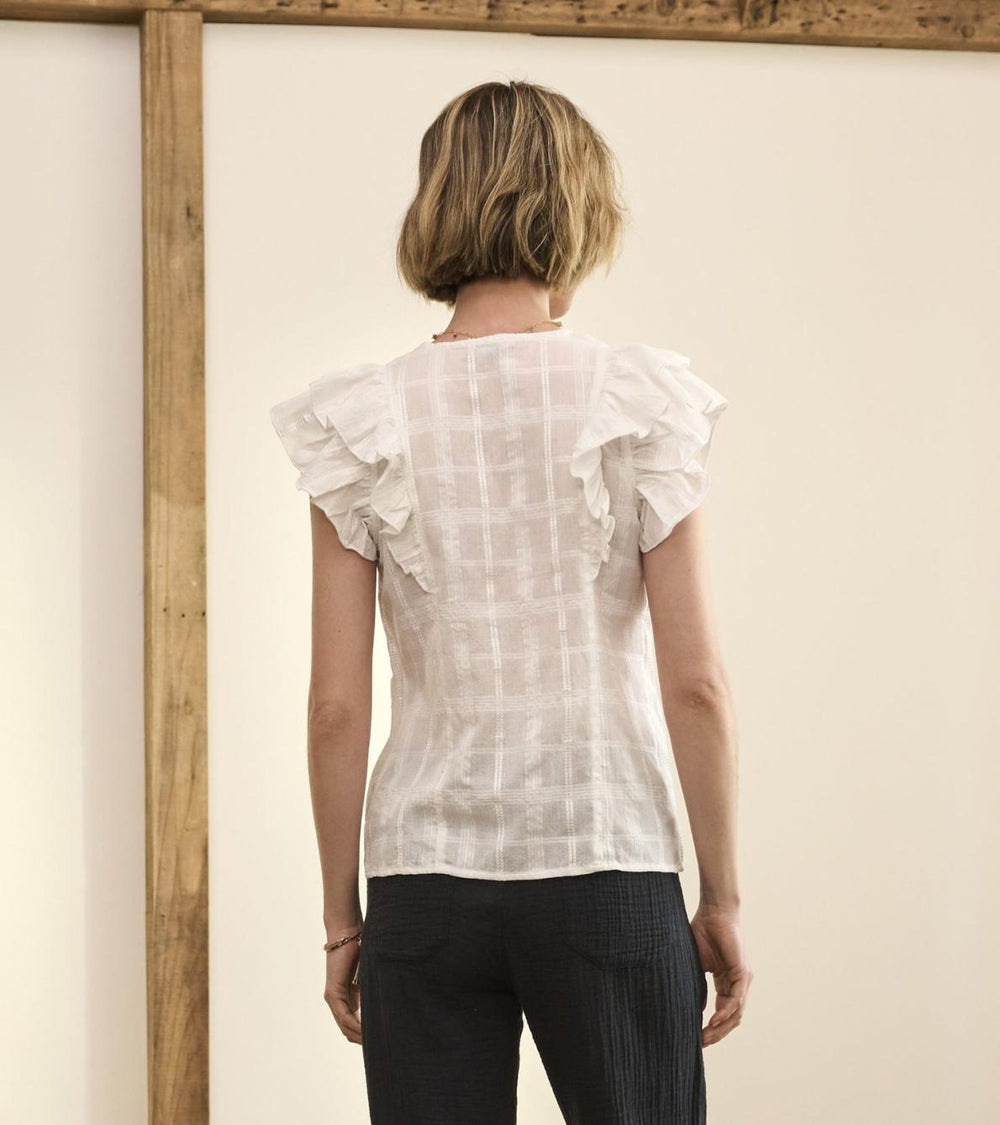 Hatley Tops | Women Alexa Popover - Shadow Plaid