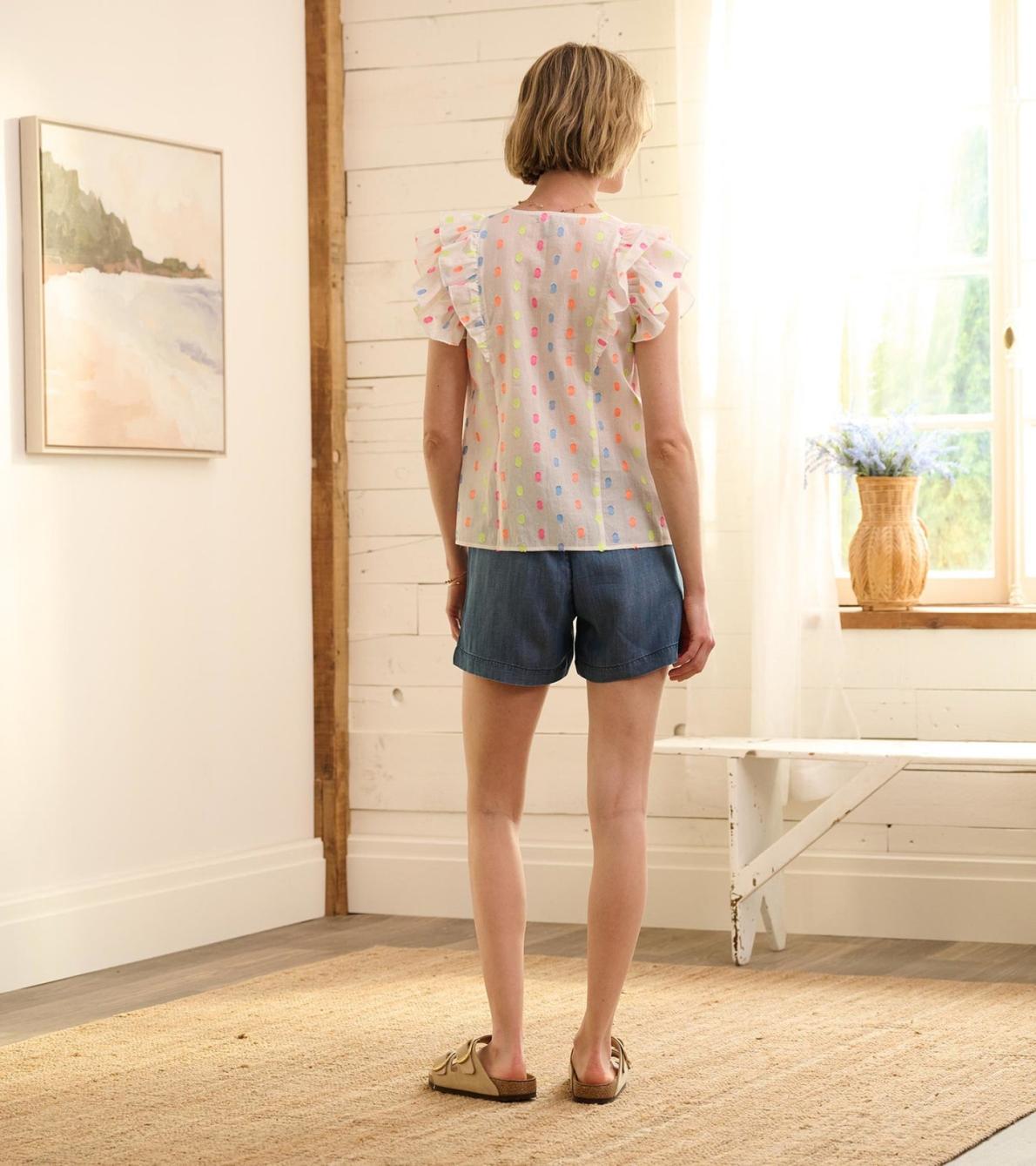 Hatley Tops | Women Alexa Popover - Summer Dots