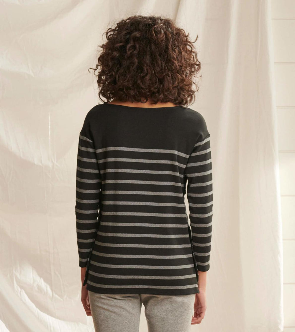 Hatley Tops | Women Ali Breton Top - Solstice Stripes