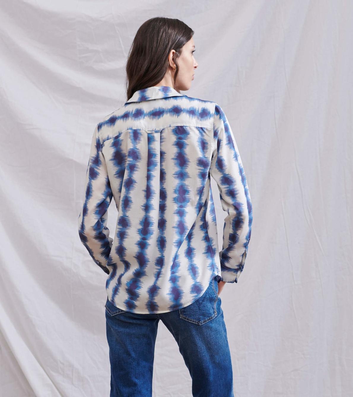 Hatley Tops | Women Ariane Shirt - Linear Waves