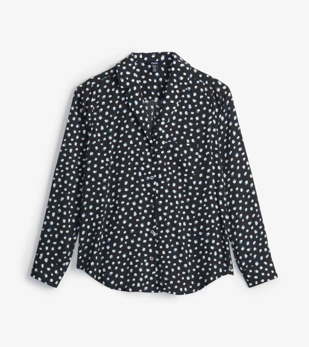 Hatley Tops | Women Ariane Shirt - Lots Of Dots