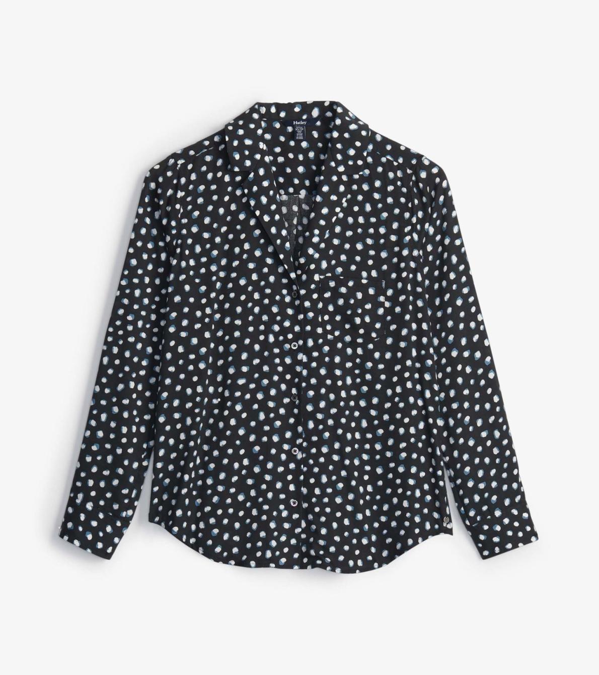 Hatley Tops | Women Ariane Shirt - Lots Of Dots