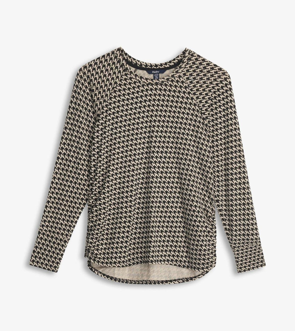 Hatley Tops | Women Chantel Pullover - Houndstooth