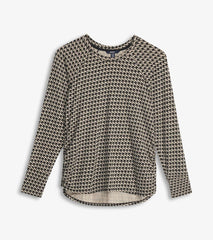 Hatley Tops | Women Chantel Pullover - Houndstooth
