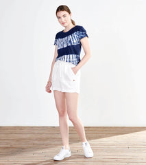 Hatley Tops | Women Emma Tee - Waterside Tie Dye