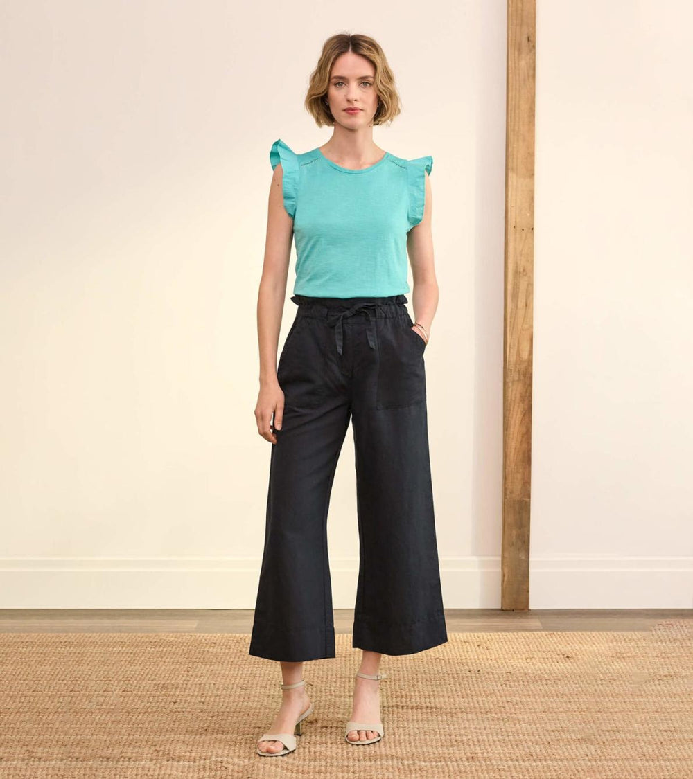 Hatley Tops | Women Flutter Tank - Baltic