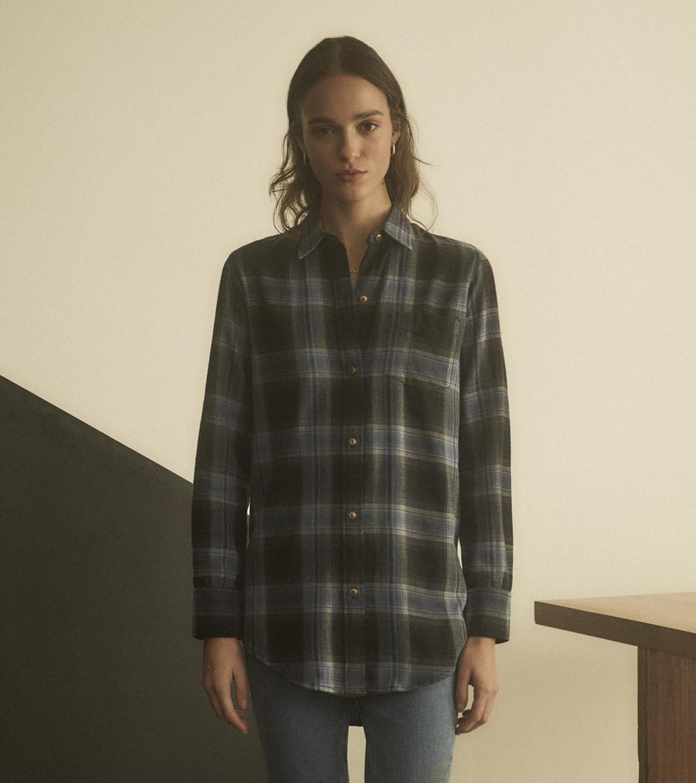 Hatley Tops | Women Lara Tunic - Caviar Plaid