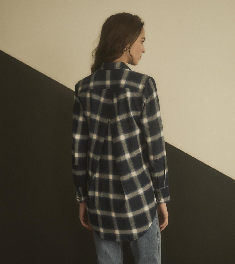 Hatley Tops | Women Lara Tunic - Wide Windowpane