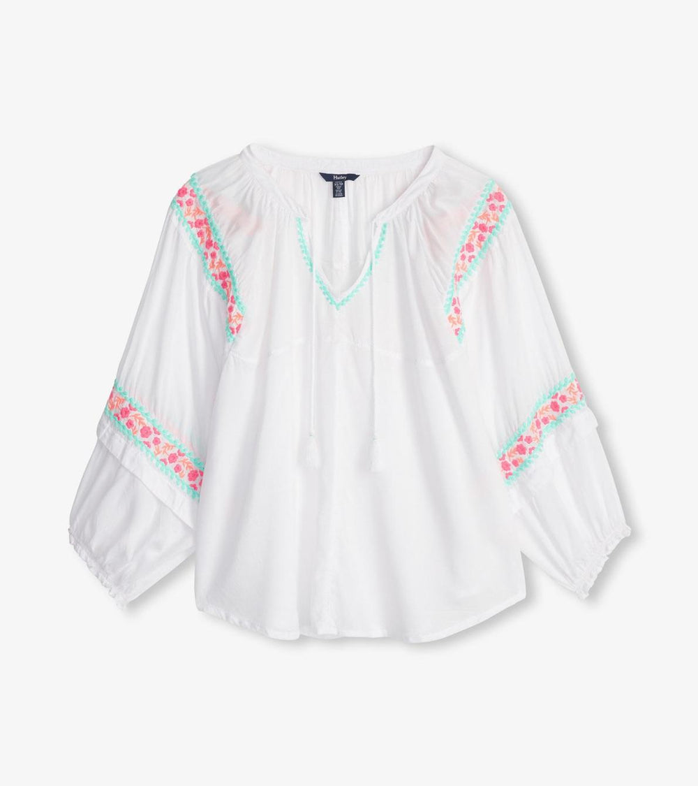 Hatley Tops | Women Naomi Blouse - Fresh White