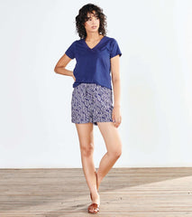 Hatley Tops | Women River Tee - Patriot Blue