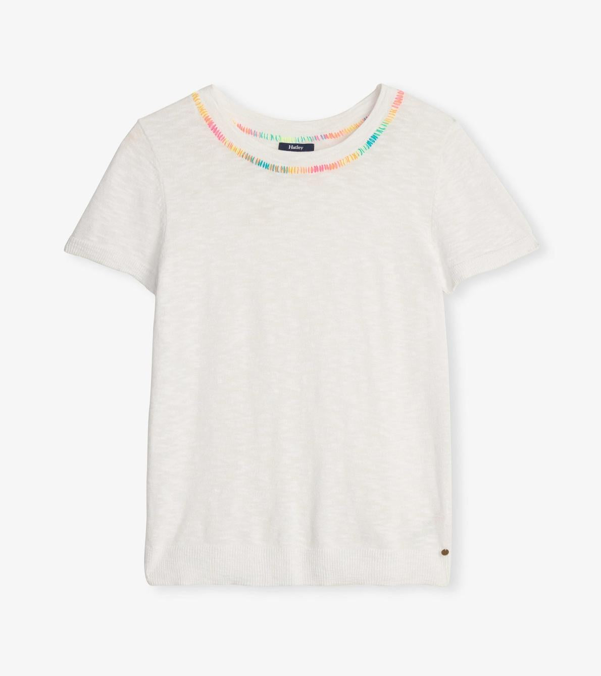 Hatley Tops | Women Simone Knit Tee - White