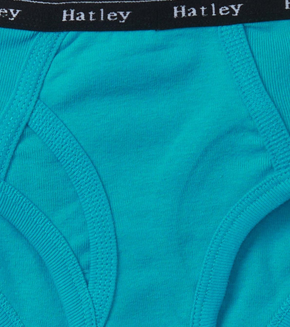 Hatley Underwear | Boys Boys Solid 3 Pack Classic Briefs