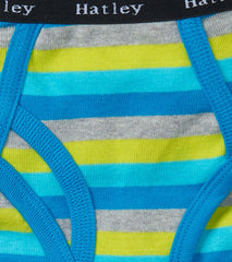 Hatley Underwear | Boys Boys Stripes 3 Pack Classic Briefs