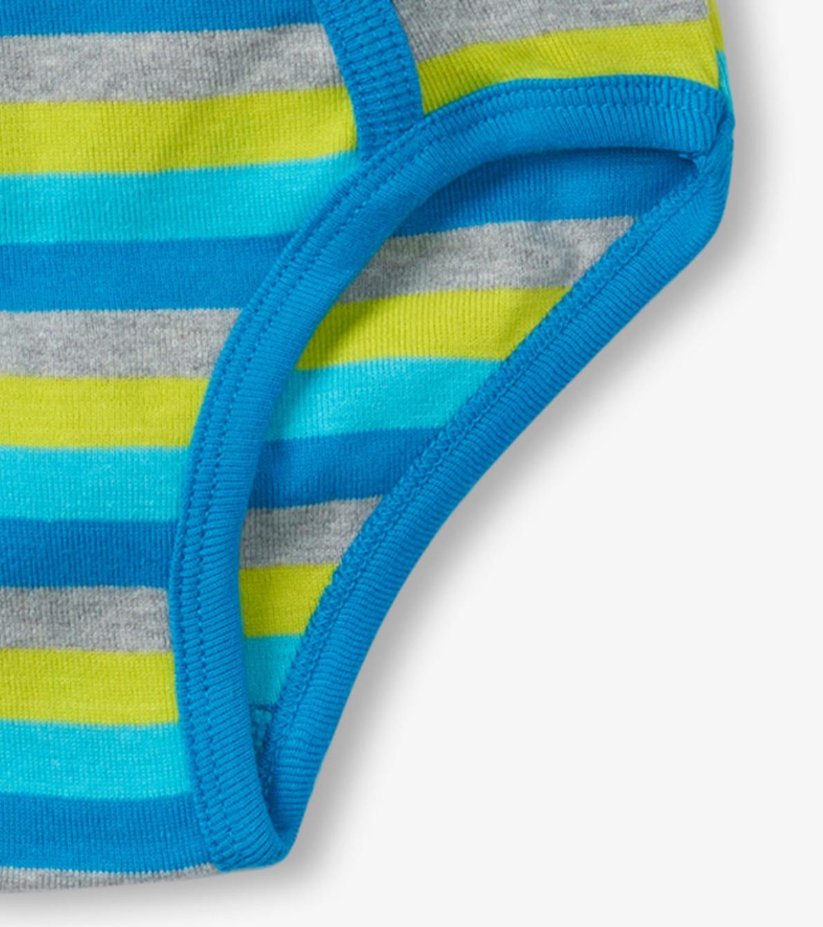 Hatley Underwear | Boys Boys Stripes 3 Pack Classic Briefs