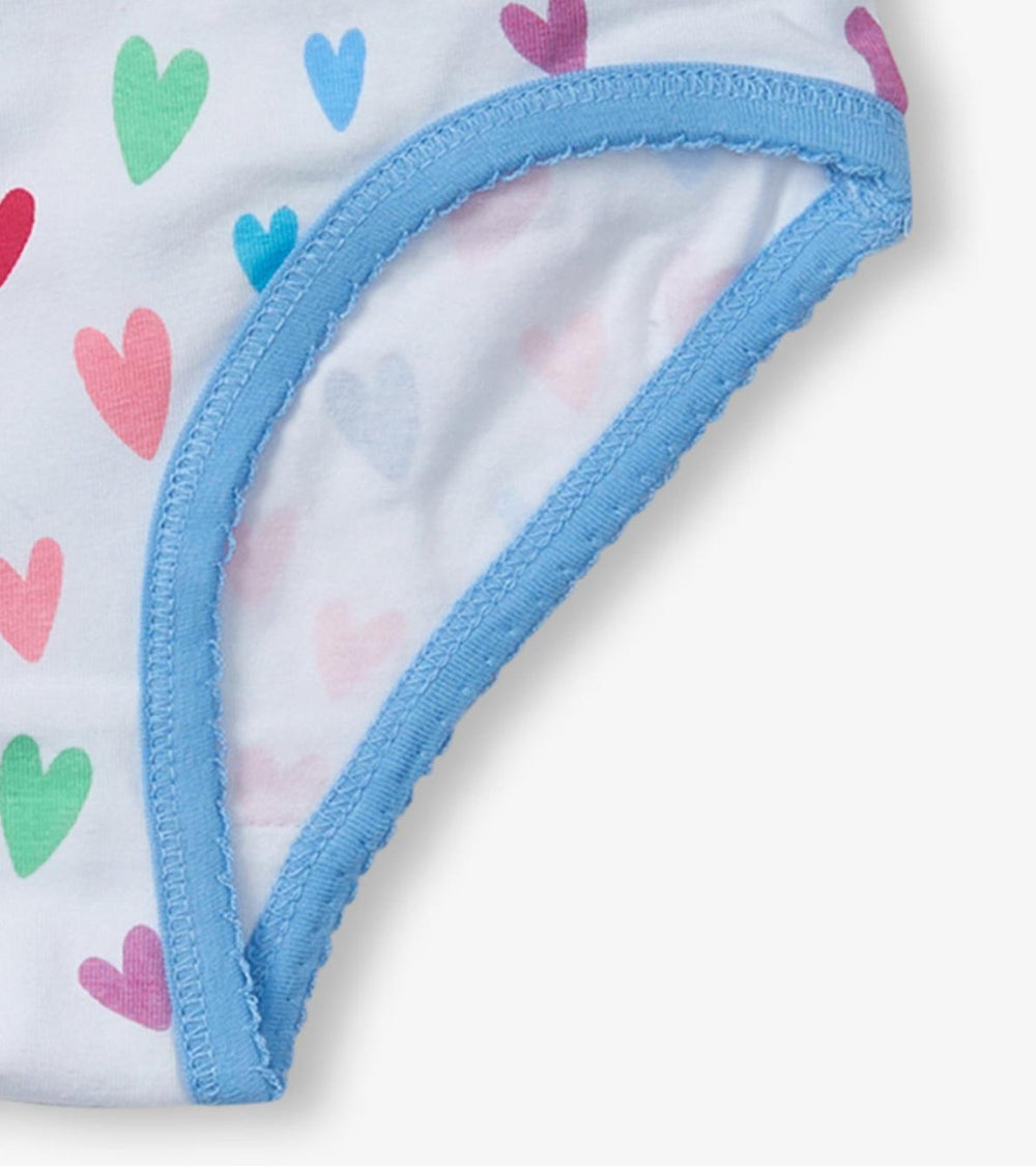 Hatley Underwear | Girls Pretty Patterns Girls Brief Underwear 3 Pack